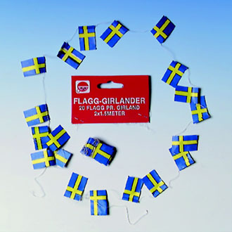 Sweden Flag Garland